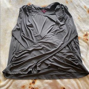 Jessica London Criss-Cross Top